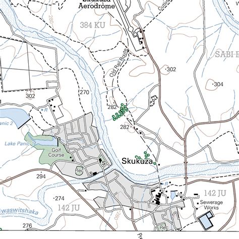 2431DC SKUKUZA Map by Chief Directorate: National Geo-spatial ...