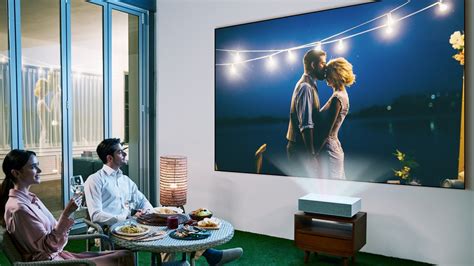 2022 LG CineBeam 4K Projectors Don't Need Much Space Or A Dark Room