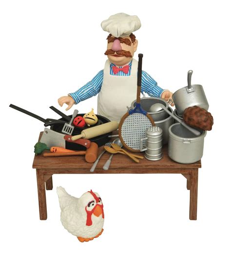 Buy DIAMOND SELECT TOYS The Muppets: Swedish Chef Deluxe Figure Set ...