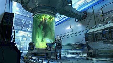 ArtStation - Practice:The Laboratory, Qiushi Zhang | Laboratory design ...