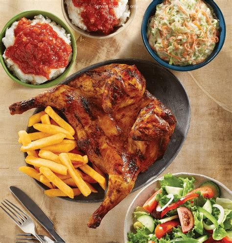 Nando's Menu and Specials - South Africa