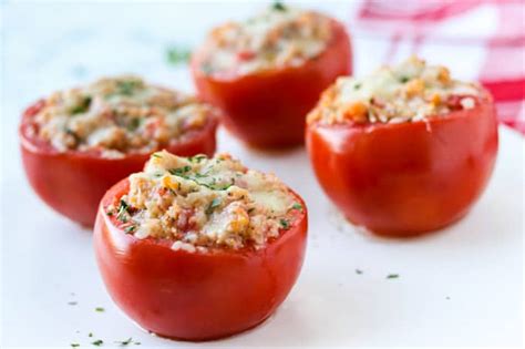 Baked Stuffed Tomatoes - 365 Days of Baking