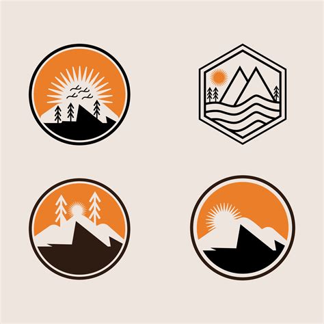 Free Adventure logo design vector template 23893934 Vector Art at Vecteezy