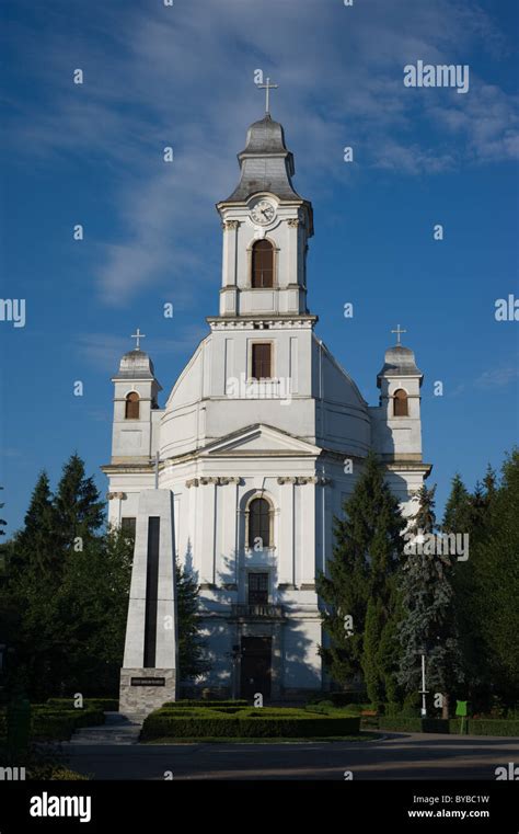 Church in Gherla, Romania Stock Photo - Alamy