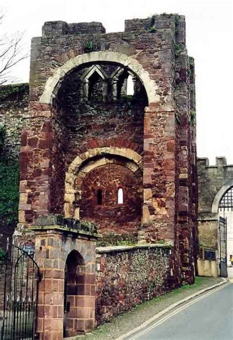 Exeter Rougemont Castle Picture Devon England English