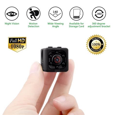 SQ11 Mini Camera Full HD 1080P 720P Night Vision Micro Camera Motion ...