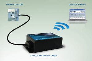 Wireless Load Cell Interface includes USB option.