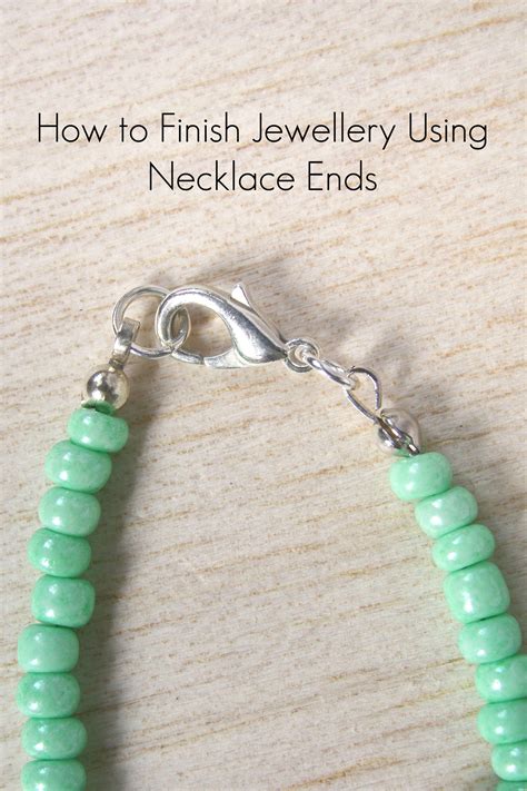 How to use Necklace Ends to Finish Jewellery - | Jewelry making ...