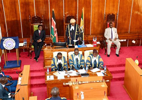 GOVERNOR JAMES ORENGO ADDRESSES INAUGURAL SITTING OF THE 3RD COUNTY ...