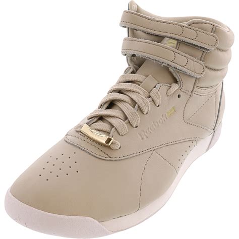 Reebok - Reebok Women's F/S Hi Muted Sandstone / White High-Top Leather ...