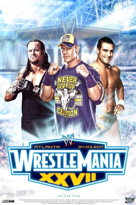 Wrestlemania XXVII Poster by i-am-71 on DeviantArt