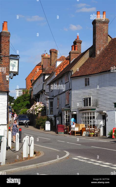 Goudhurst Kent England Britain UK Stock Photo - Alamy