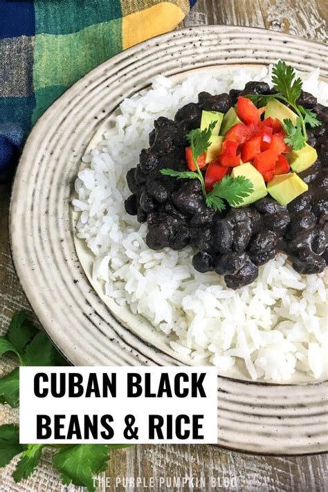 Instant Pot Cuban Black Beans and Rice (Vegetarian & Vegan Recipe)