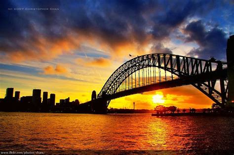 Sydney Harbour Bridge | Sydney harbour bridge, Beautiful sunset, Australia