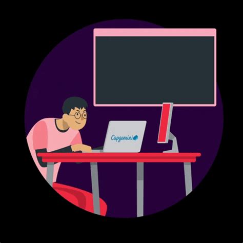 Animated Programmer Guy Coding GIF | GIFDB.com