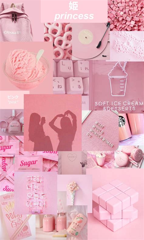 Pink Aesthetic Wallpaper 💗 | Pink wallpaper iphone, Cute flower ...