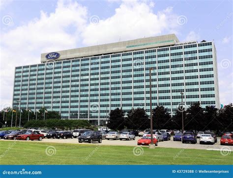 Ford Motor Company World Headquarters Editorial Stock Photo - Image of ...