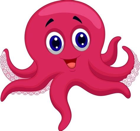 Vinilo Pixerstick Pulpo de dibujos animados • Pixers® - Vivimos para ...