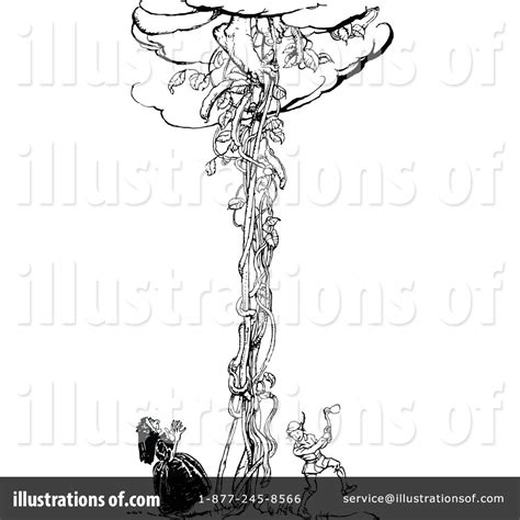 Jack And The Beanstalk Clipart #1120603 - Illustration by Prawny Vintage