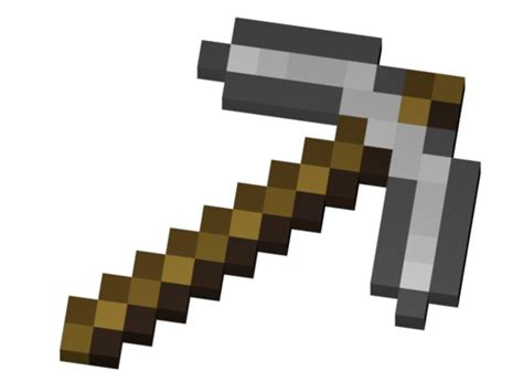 Gallery For > Minecraft Iron Pickaxe