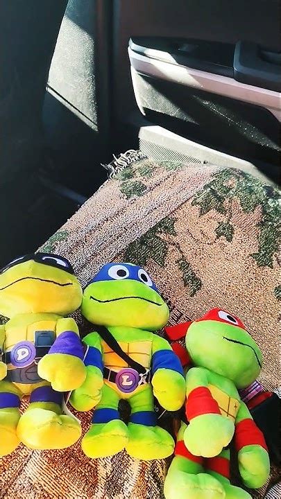 new ninja turtles plushies! - YouTube