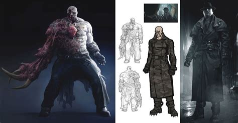 Tyrant Concept Art from Resident Evil 2 (2019) #art #artwork #gaming # ...