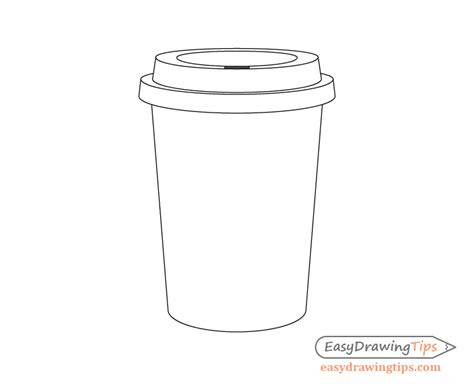 How to Draw a Coffee Cup Step by Step - EasyDrawingTips