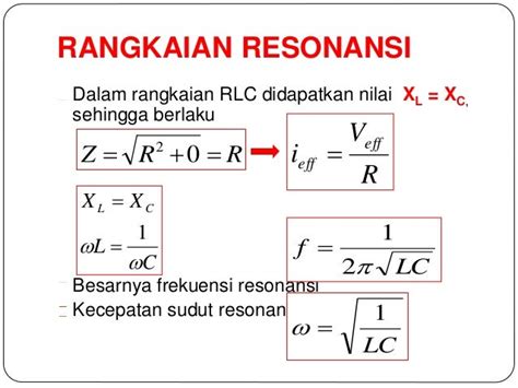 Arus dan tegangan AC ( Rangkaian RLC )