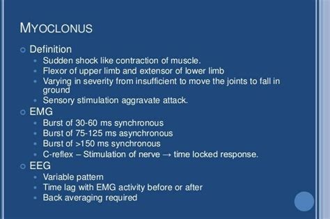 Myoclonus: Definition, Causes, Treatment – Healthy Food Near Me