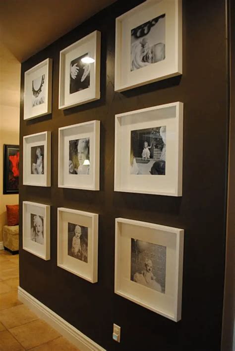 10+ White Picture Frames On White Walls – HOMYRACKS