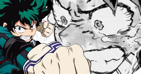 My Hero Academia: Deku rage in Chapter 282, the hero uses a new special ...