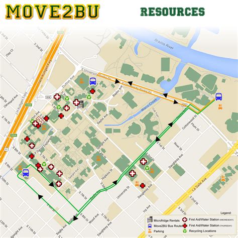 Baylor University Campus Map – Verjaardag Vrouw 2020