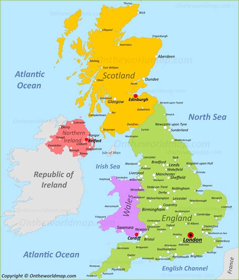 UK Map | Discover United Kingdom with Detailed Maps | Great Britain Maps