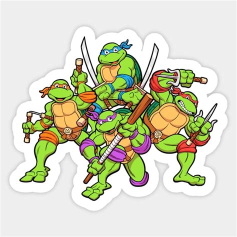 TMNT - Ninja Turtles - Sticker | TeePublic