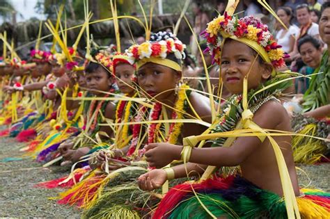 Yap Day Traditional Children's Sitting Dance, in Palau. | Culture day ...