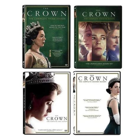 The Crown Complete Series Season 1-4 Box Set DVD – Blaze DVDs