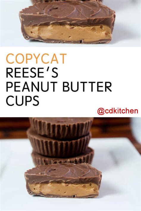 Copycat Reese's Peanut Butter Cups Recipe | CDKitchen.com