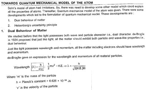 write de broglie wave equation and explain the terms in i