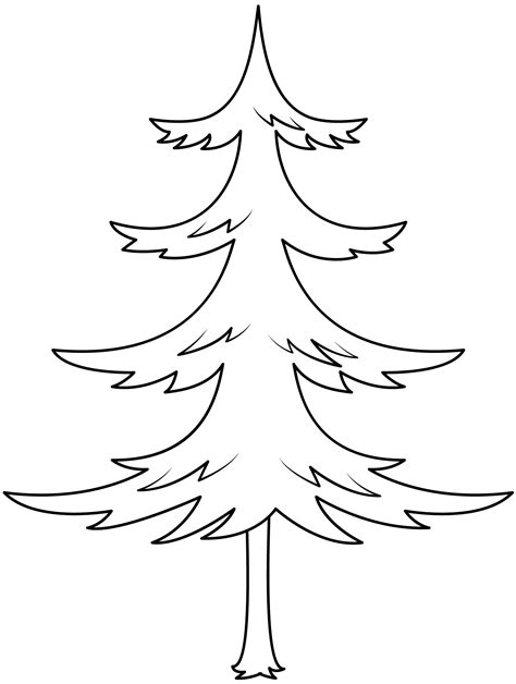 Pine Tree Printable Template | Free Printable Papercraft Templates