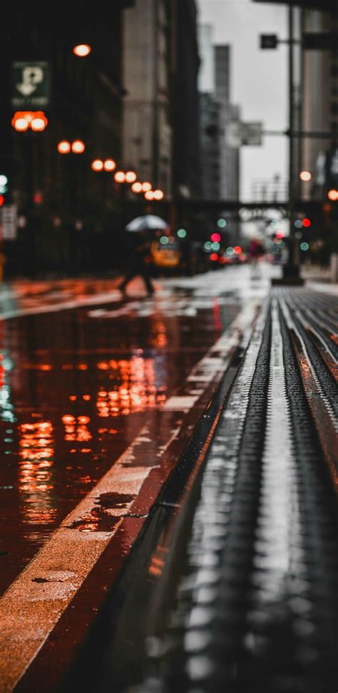 Android Wet Rainy Road Reflection Wallpapers - Wallpaper Cave