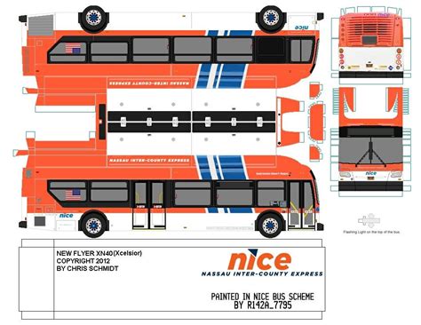 Mta Paper Bus Models