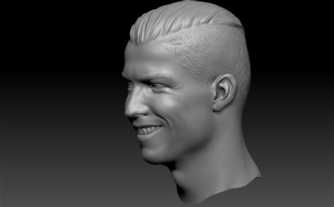 Cristiano Ronaldo CR7 3D Print 3D model 3D printable | CGTrader