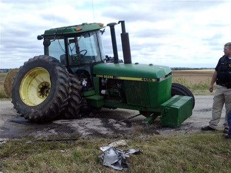 John Deere tractor accident leaves one injured north of Argonia ...