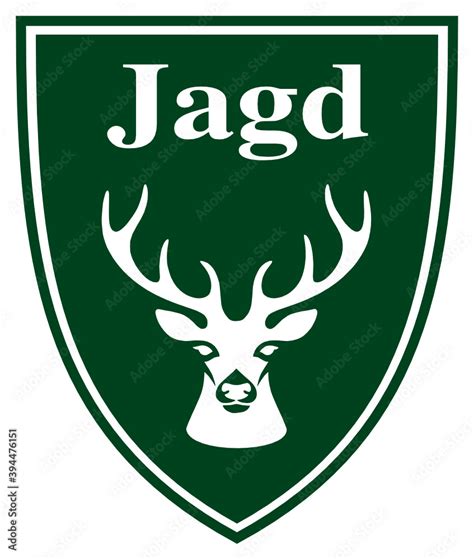 Jagd Aufkleber, Vorlage Schild Stock Vector | Adobe Stock