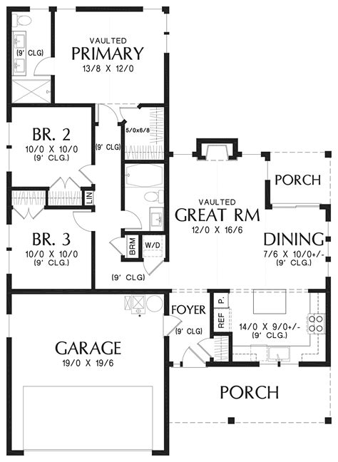 Small House Plans & Economical Floor Plans