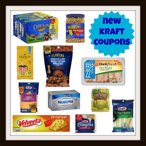 NEW Kraft Coupons!! Cheese, CapriSun, Planters, Philadelphia & more ...