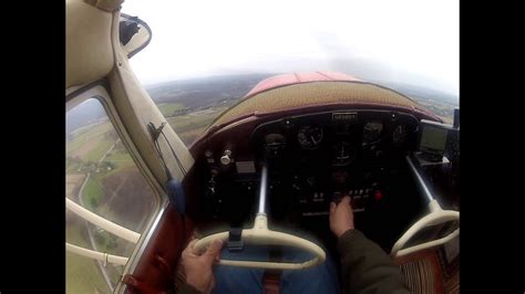 Cessna 140 Take-Off and Landing - A GoPro Video From the Cockpit - YouTube