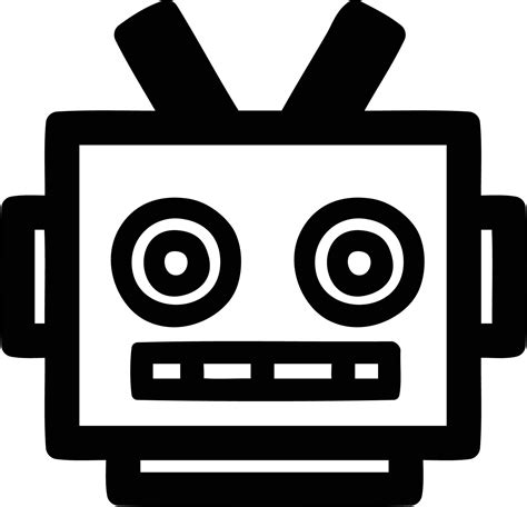 robot head icon 10735386 Vector Art at Vecteezy