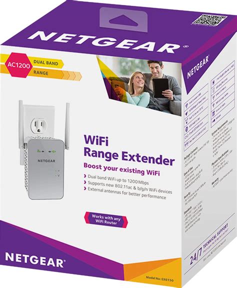 divisi: [28+] Netgear Ac1200 Dual Band Wifi Range Extender (ex6150)