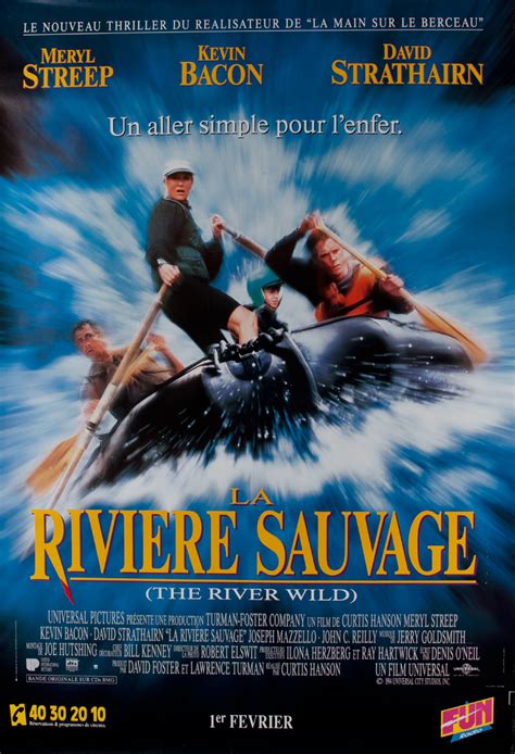 The River Wild French Release Movie Poster | David Pollack Vintage Posters